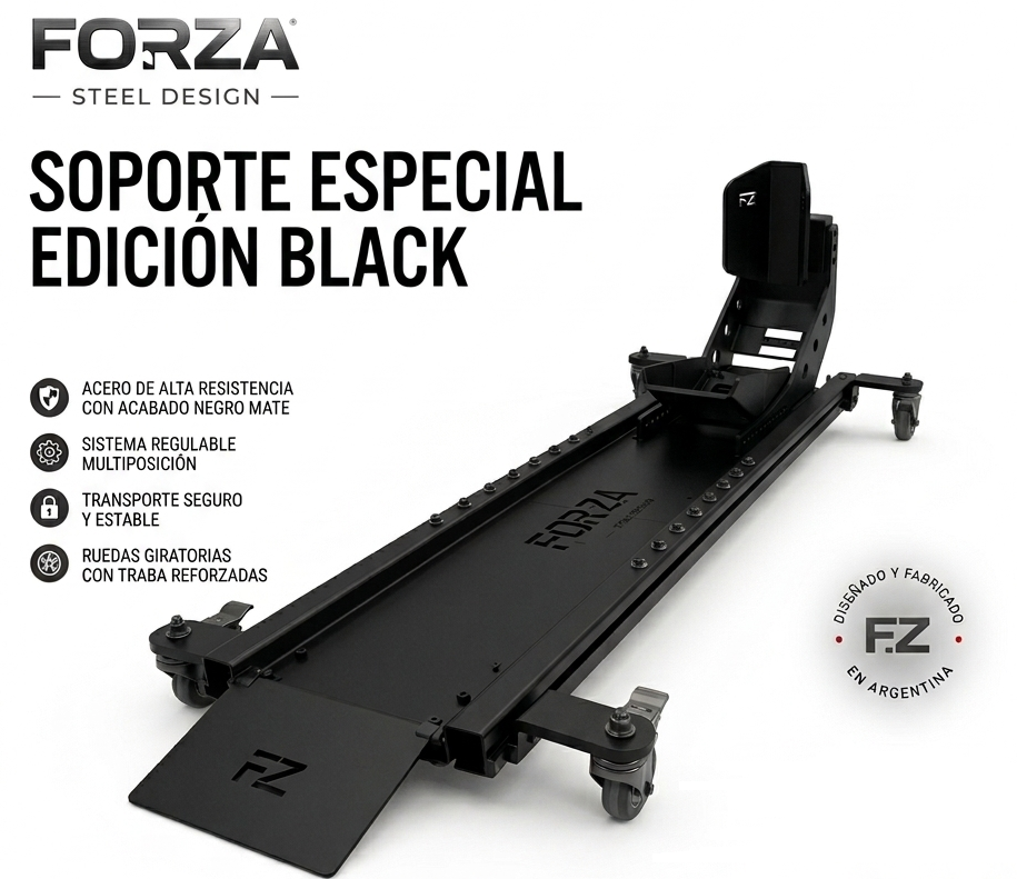 Soporte y rack de chapa para transporte de motocicletas